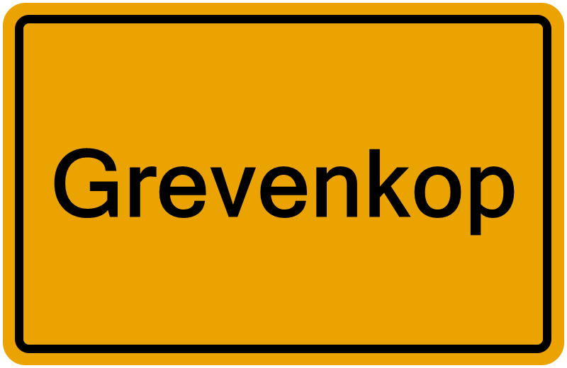 Handelsregisterauszug Grevenkop