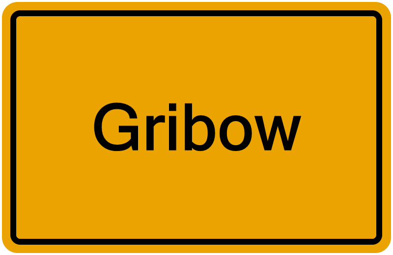 Handelsregisterauszug Gribow