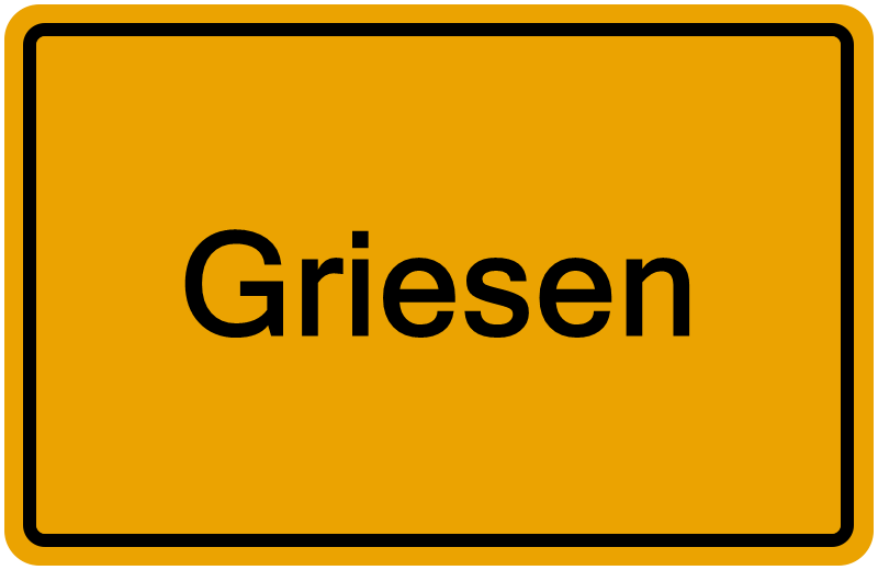 Handelsregisterauszug Griesen