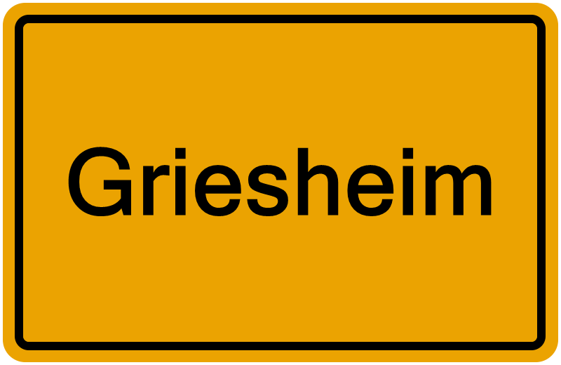 Handelsregisterauszug Griesheim