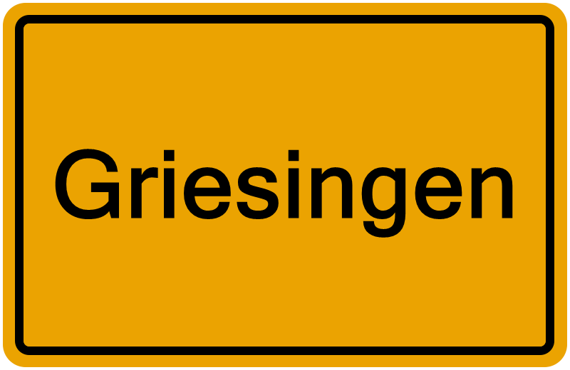Handelsregisterauszug Griesingen