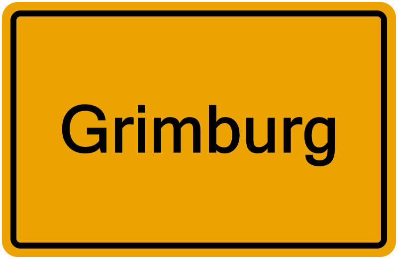 Handelsregisterauszug Grimburg
