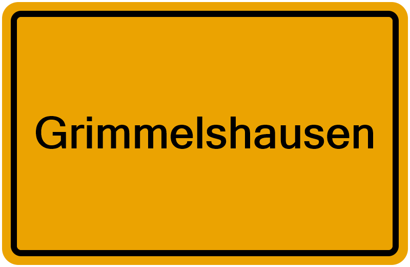 Handelsregisterauszug Grimmelshausen