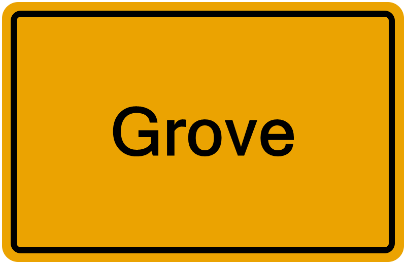 Handelsregisterauszug Grove