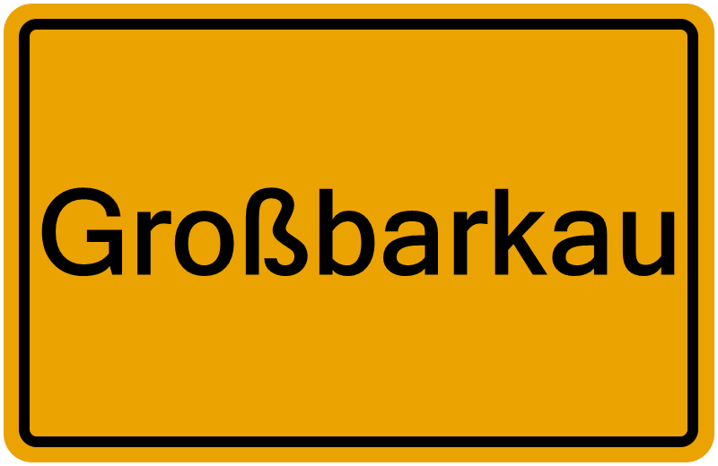 Handelsregisterauszug Großbarkau