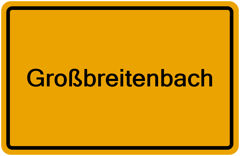 Handelsregisterauszug Großbreitenbach