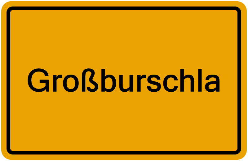 Handelsregisterauszug Großburschla