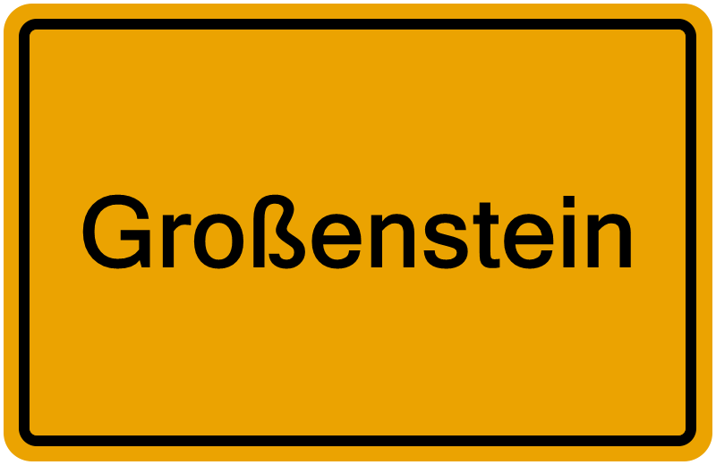 Handelsregisterauszug Großenstein