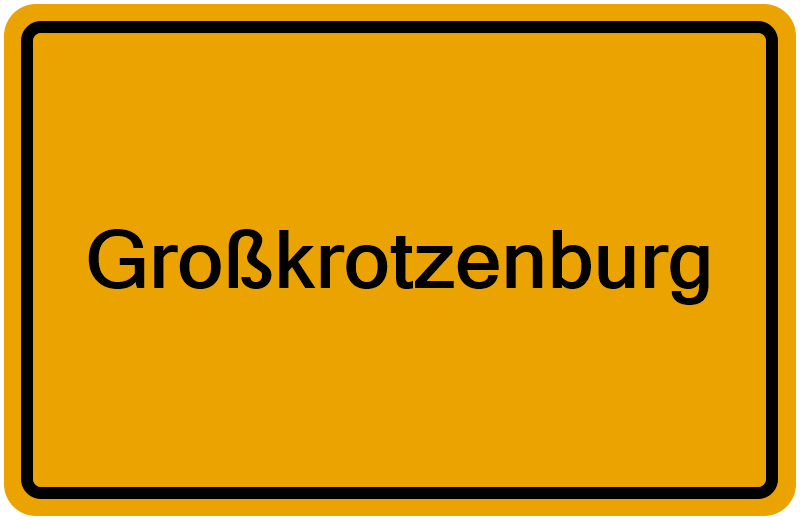 Handelsregisterauszug Großkrotzenburg