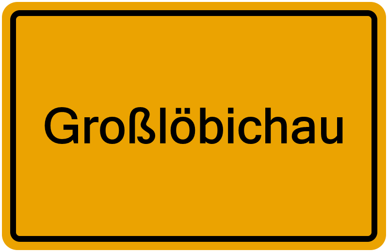 Handelsregisterauszug Großlöbichau