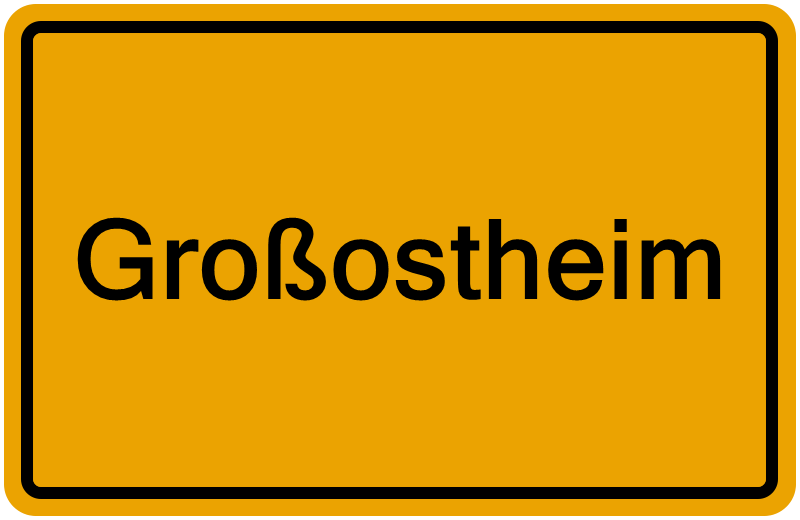 Handelsregisterauszug Großostheim