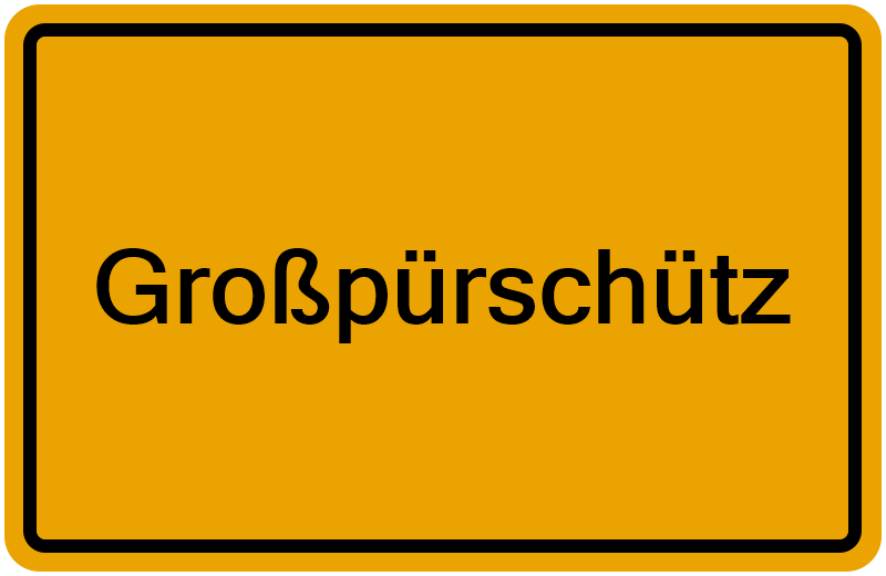 Handelsregisterauszug Großpürschütz