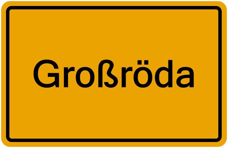 Handelsregisterauszug Großröda