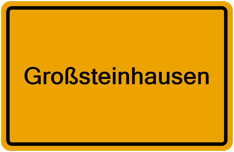 Handelsregisterauszug Großsteinhausen