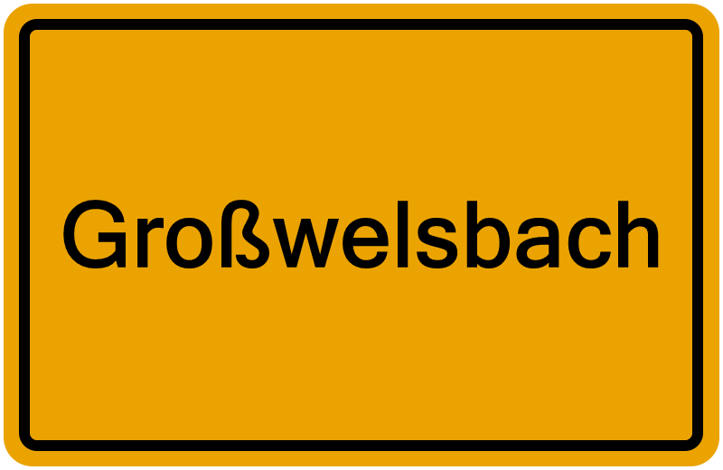 Handelsregisterauszug Großwelsbach