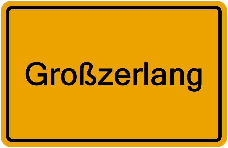 Handelsregisterauszug Großzerlang