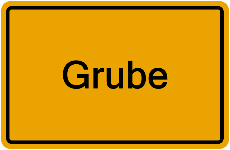 Handelsregisterauszug Grube