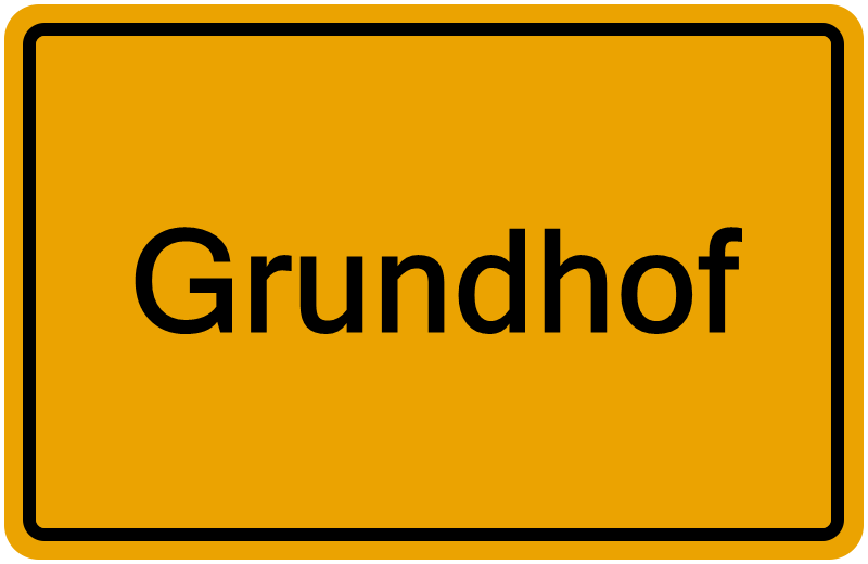 Handelsregisterauszug Grundhof