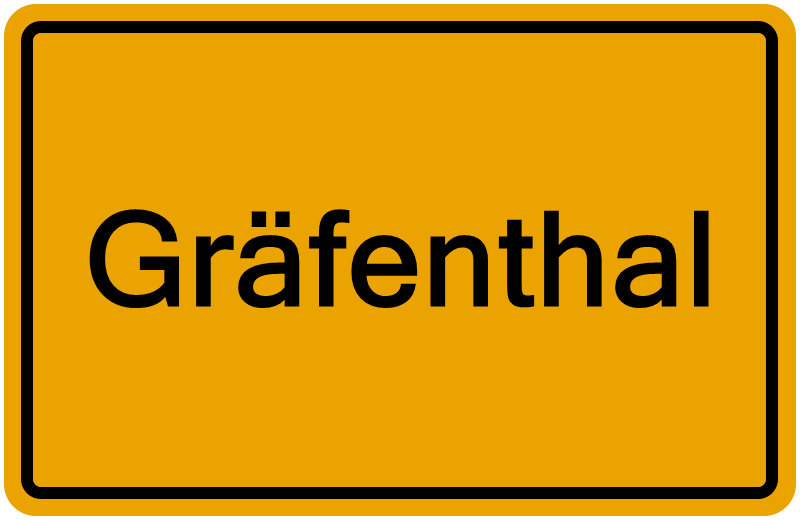 Handelsregisterauszug Gräfenthal