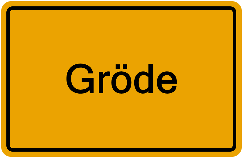 Handelsregisterauszug Gröde