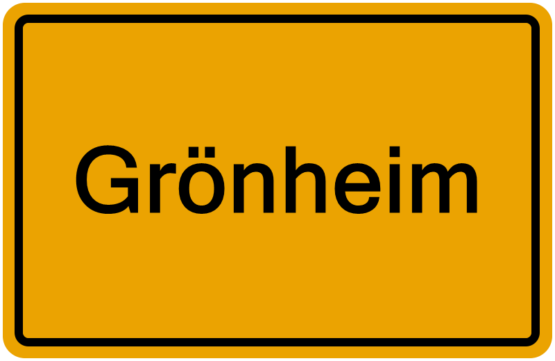 Handelsregisterauszug Grönheim