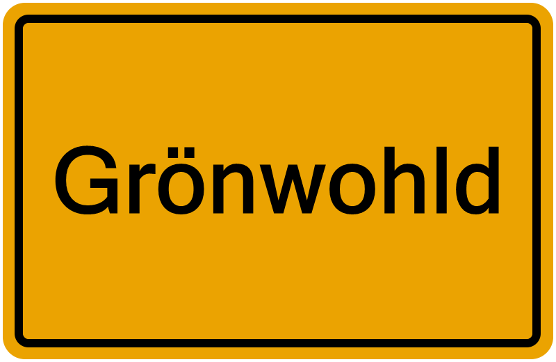 Handelsregisterauszug Grönwohld