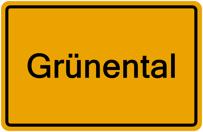Handelsregisterauszug Grünental