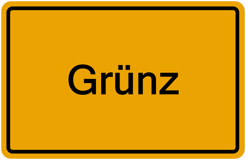 Handelsregisterauszug Grünz