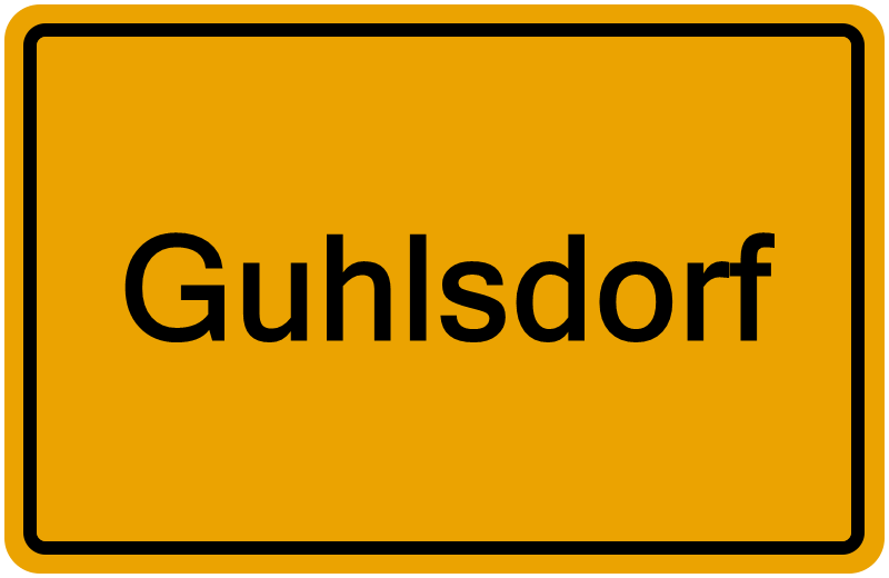 Handelsregisterauszug Guhlsdorf
