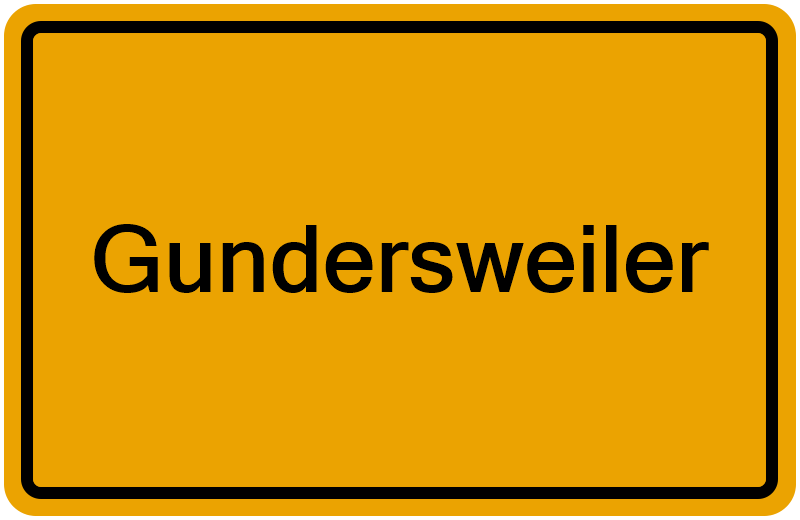 Handelsregisterauszug Gundersweiler