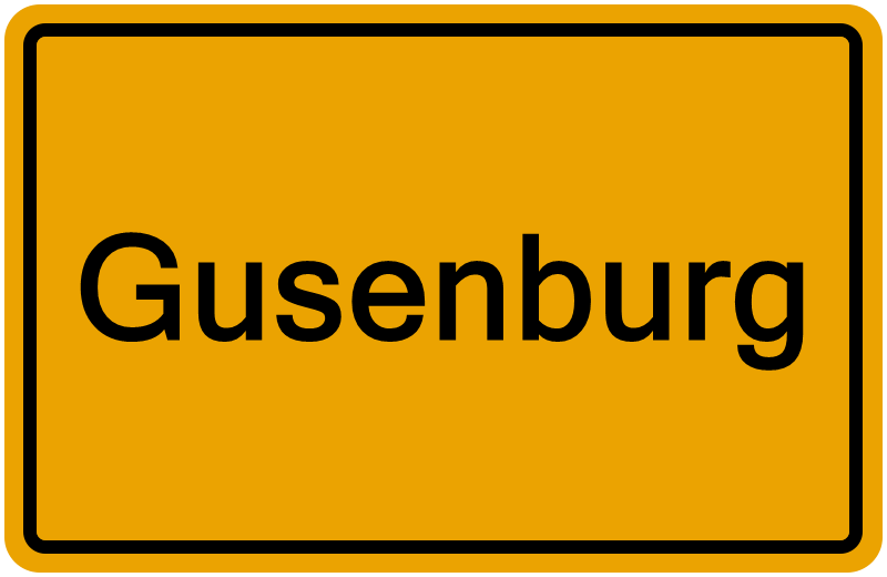 Handelsregisterauszug Gusenburg