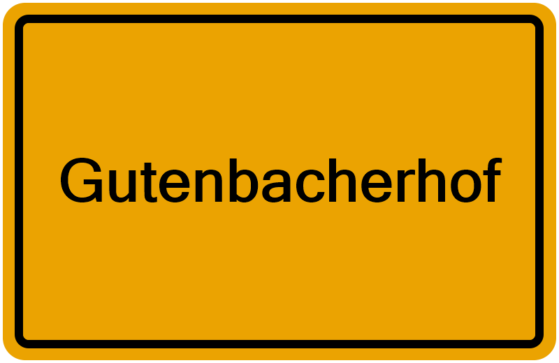 Handelsregisterauszug Gutenbacherhof