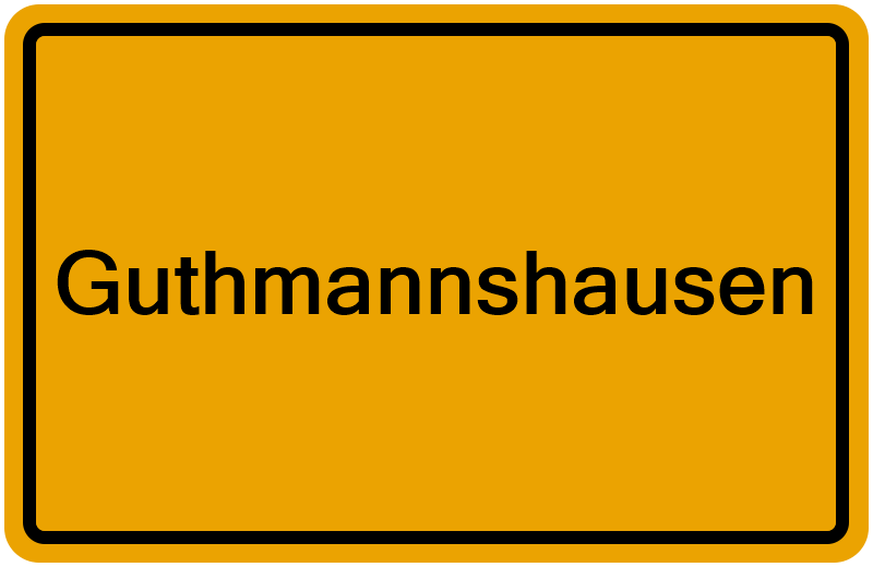 Handelsregisterauszug Guthmannshausen