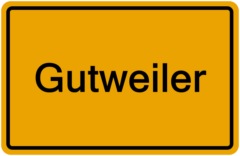 Handelsregisterauszug Gutweiler