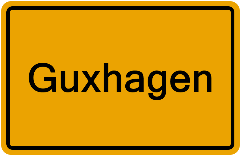 Handelsregisterauszug Guxhagen