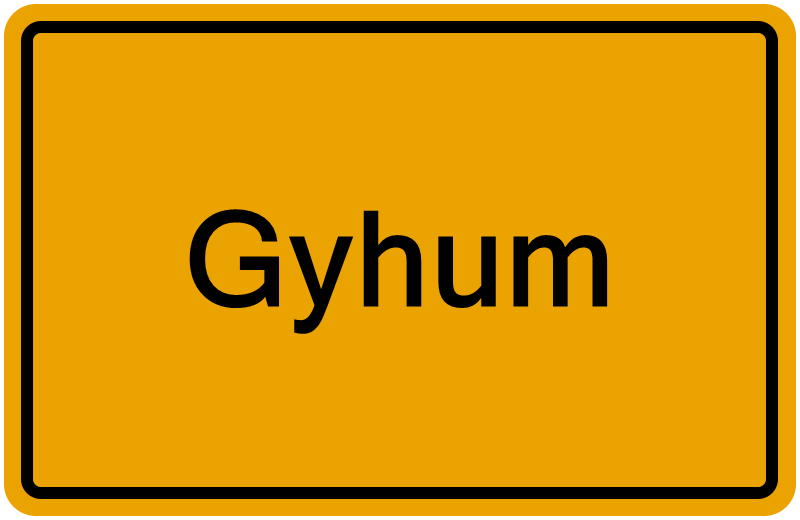 Handelsregisterauszug Gyhum