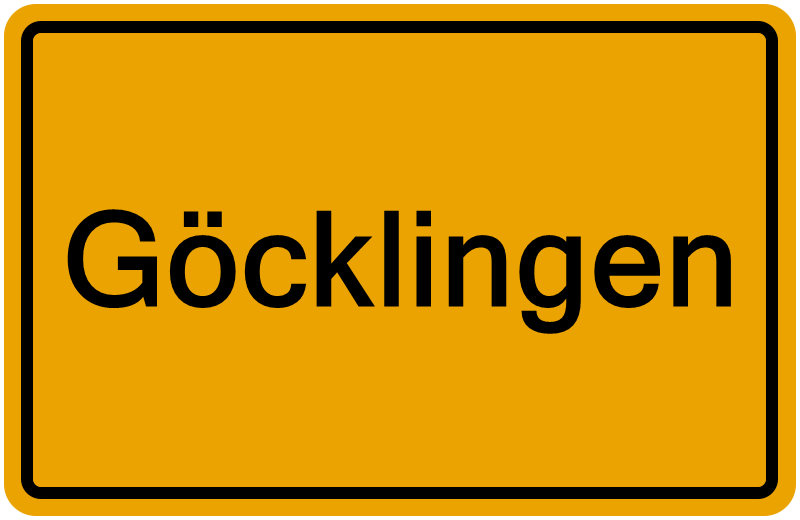 Handelsregisterauszug Göcklingen