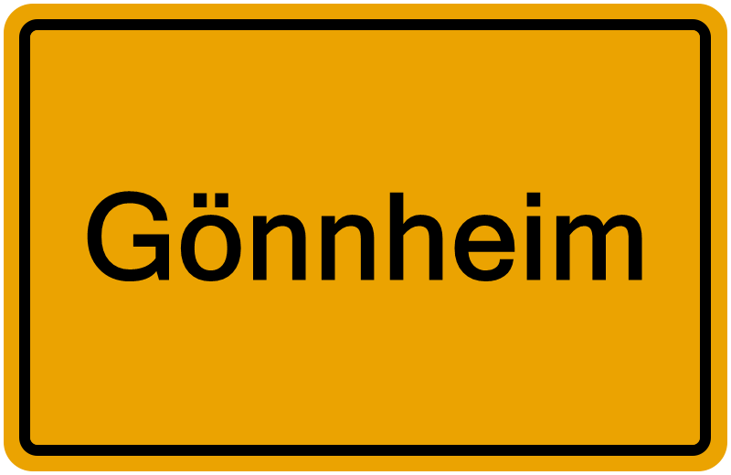 Handelsregisterauszug Gönnheim
