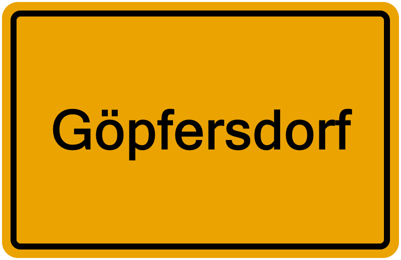 Handelsregisterauszug Göpfersdorf
