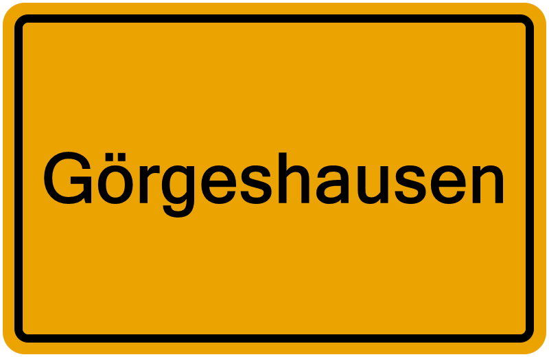 Handelsregisterauszug Görgeshausen