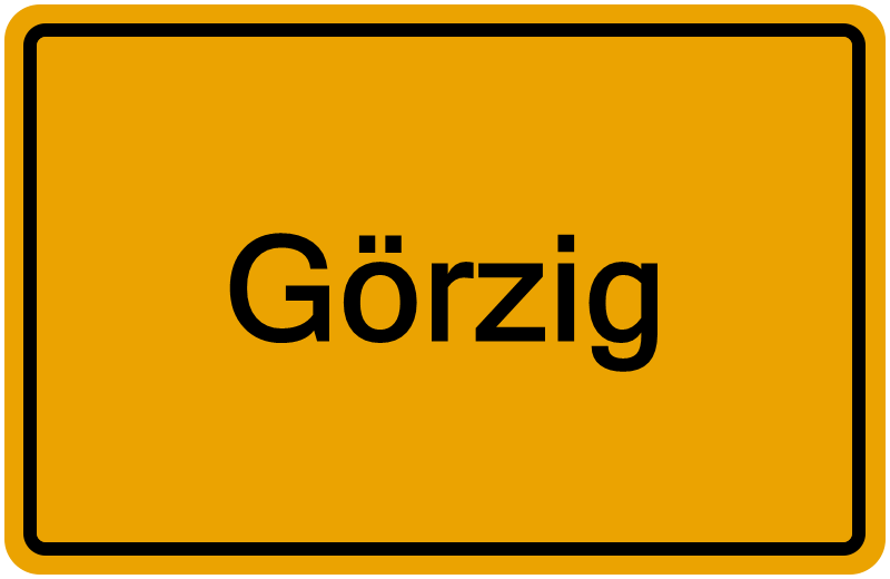Handelsregisterauszug Görzig
