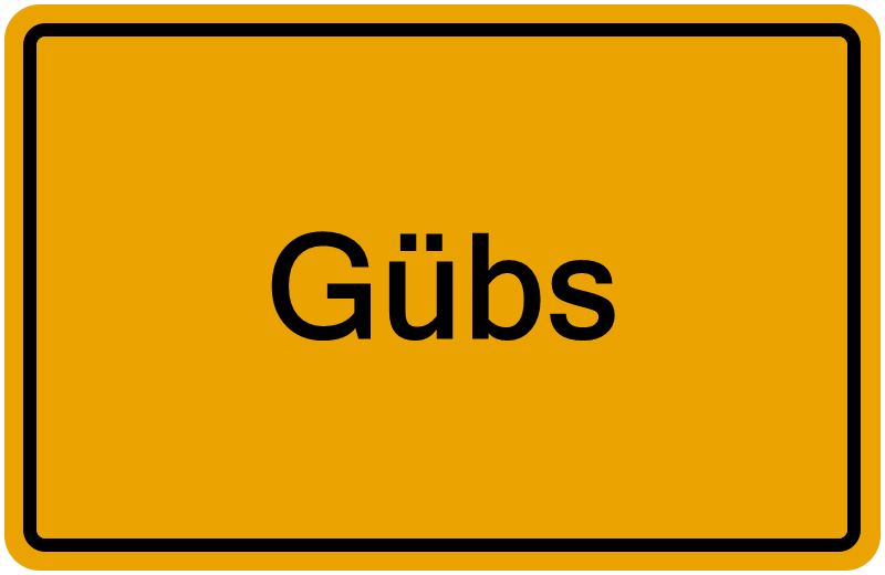 Handelsregisterauszug Gübs