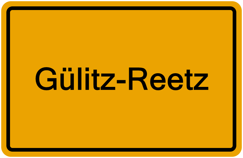 Handelsregisterauszug Gülitz-Reetz