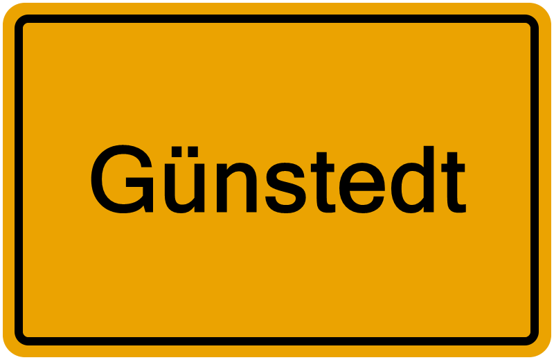 Handelsregisterauszug Günstedt