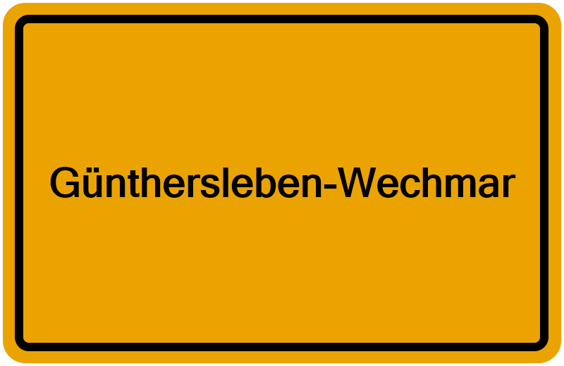 Handelsregisterauszug Günthersleben-Wechmar