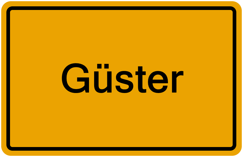 Handelsregisterauszug Güster