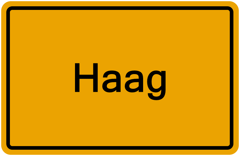 Handelsregisterauszug Haag