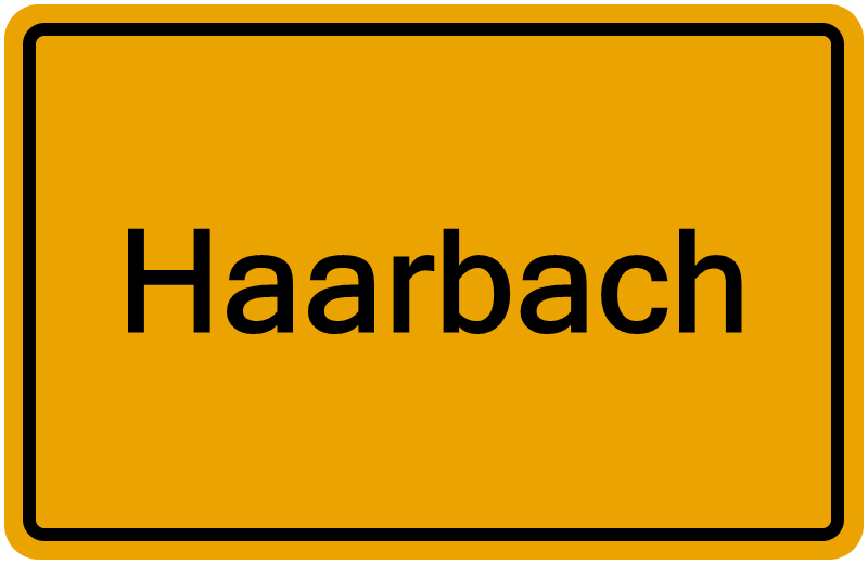Handelsregisterauszug Haarbach