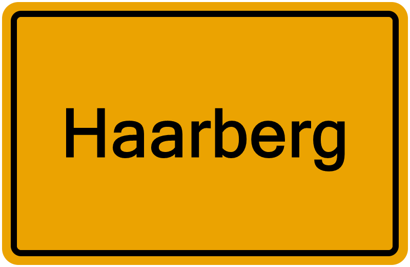Handelsregisterauszug Haarberg