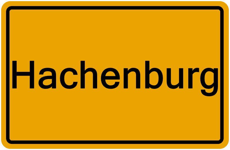 Handelsregisterauszug Hachenburg